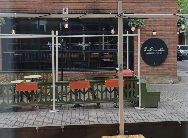 La Prunelle – outdoor terrace in Plateau-Mont-Royal, Montréal