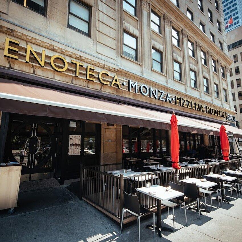 Enoteca Monza Pizzeria Moderna – Downtown – outdoor terrace in Downtown, Montréal