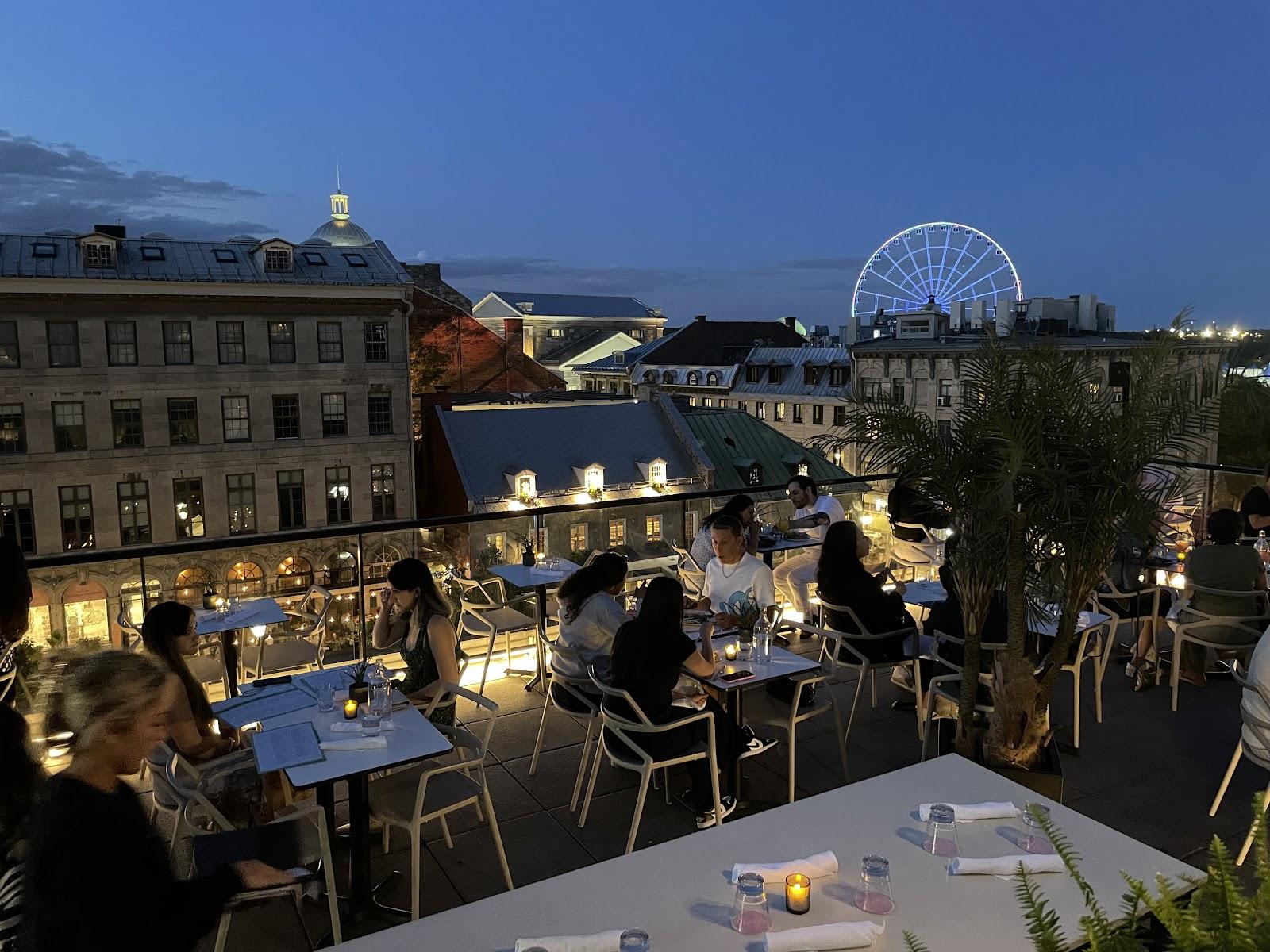 Perché – outdoor terrace in Old Montreal, Montréal