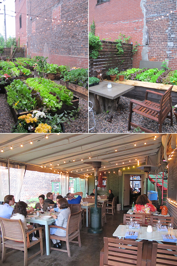 Joe Beef – outdoor terrace in Little Burgundy, Montréal