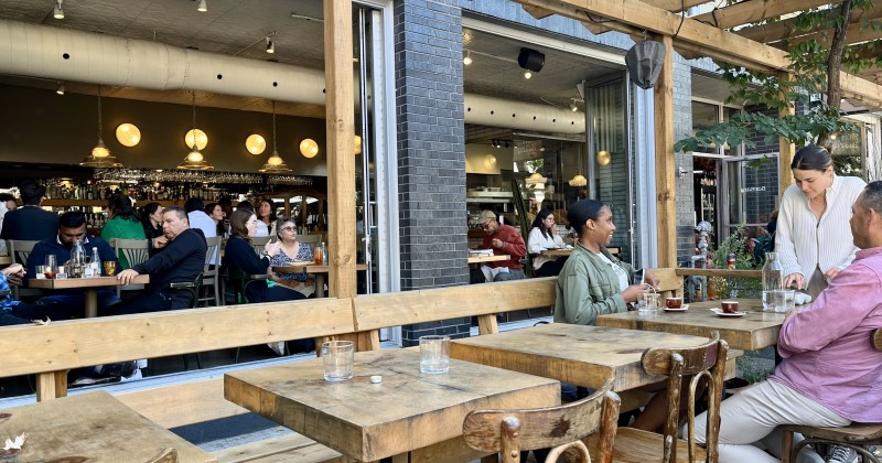 BarBara – outdoor terrace in Saint-Henri, Montréal