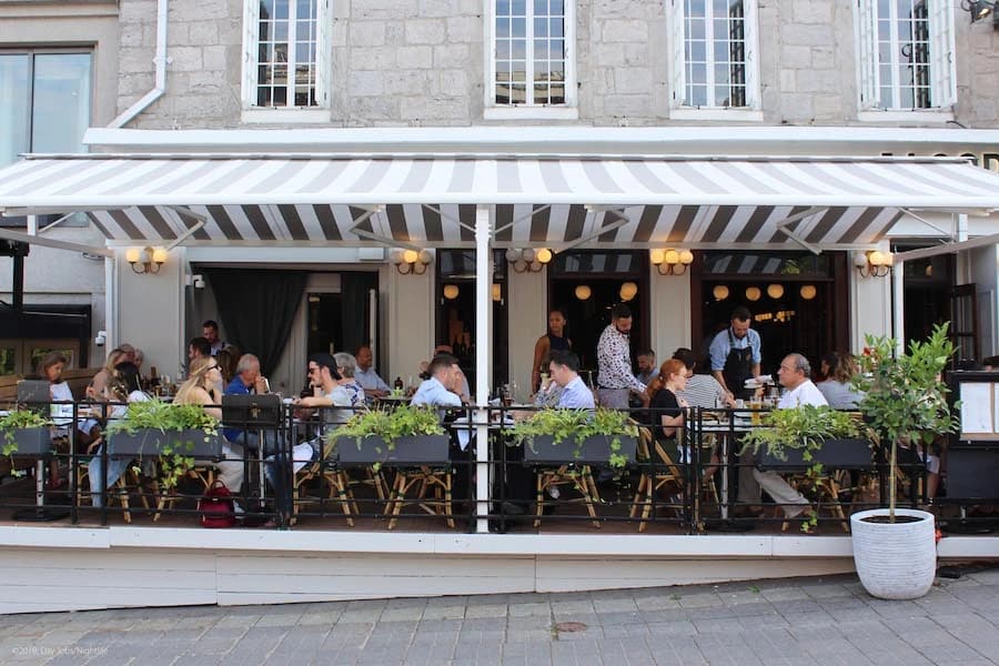 Jacopo – terrasse extérieure à Vieux-Montréal, Montréal