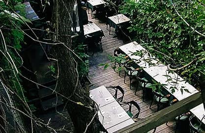 Les Rites Berbères – terrasse extérieure à Plateau-Mont-Royal, Montréal