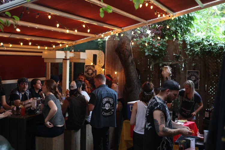 Le Boucan – outdoor terrace in Little Burgundy, Montréal