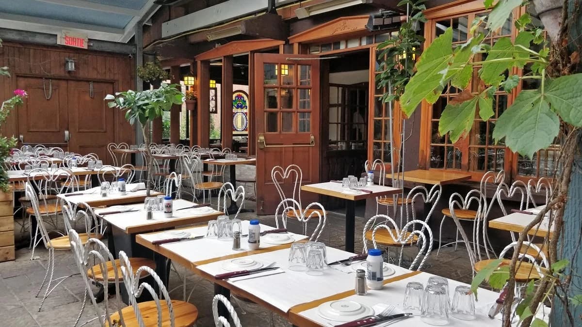 Le Jardin de Panos – terrasse extérieure à Plateau-Mont-Royal, Montréal