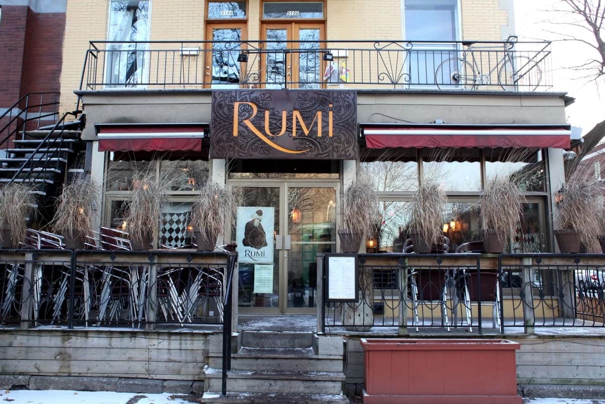 Rumi – terrasse extérieure à Outremont, Montréal