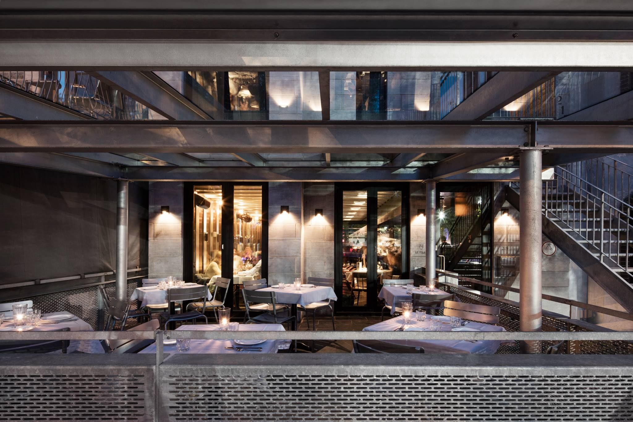 Le Filet – outdoor terrace in Plateau-Mont-Royal, Montréal