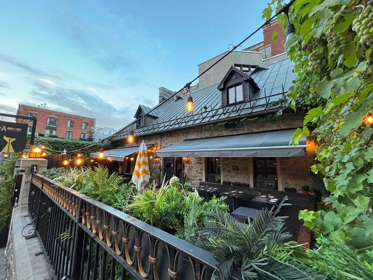 L'Auberge Saint-Gabriel – Terrasse & Patio in Old Montreal, Montréal